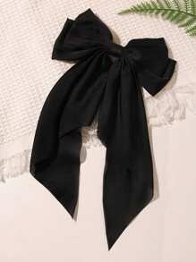 1-3 piezas Clip de pelo vintage elegante con estampado de lazo y leopardo, clip de resorte para otoño e invierno