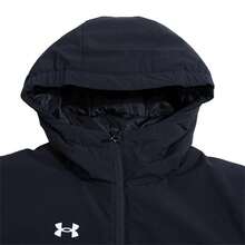 Under Armour Men's And Women's Padded Jacket, Windproof And Warm Outerwear, Sports Padded Jacket - Black - View 3