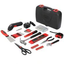 108-143pcs Household Tool Set With Box Basic Home Maintenance Mechanics Tool Kit - 查看 3