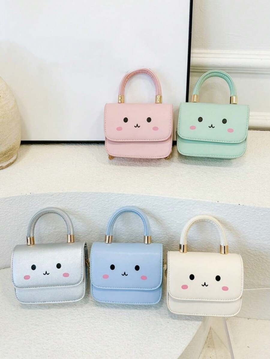 Túi xách trẻ em thiết kế hoạt hình dễ thương thời trang mới, Túi đeo chéo vai mini cho bé gái dùng ngoài trời - A - Xem 1