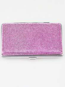 1 pièce Étui à cigarettes double face multicolore pour femmes avec imprimé léopard, accessoires de fumeur, accessoires de fumeur girly, rangement pour cigarettes