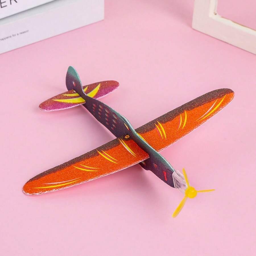 1pc Hand Thrown Mini Foam Small Planes,Random Style DIY Plane, Foam