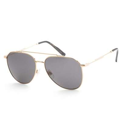 Men's 58mm Gold Sunglasses