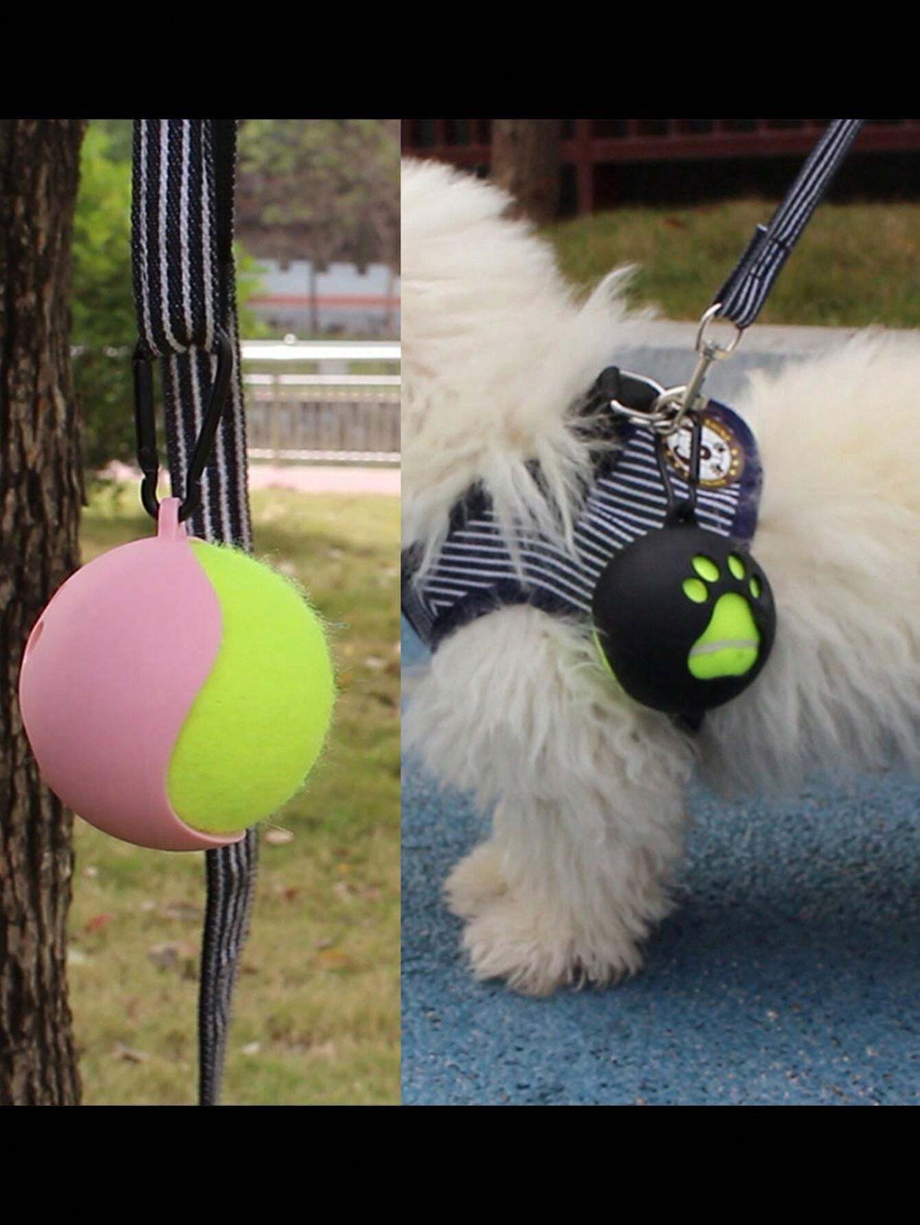 5 Pcs 2024 New Pet Tennis Racks, Suitable For Outdoor Pet Toy Balls