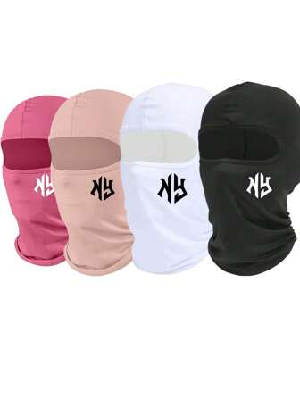 1 件/2 件男女通用拉法帽面罩，适合情侣，适合户外活动、摩托车、骑自行车
