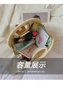 Juzia Bags Beach Bag - Màu be - Xem 4