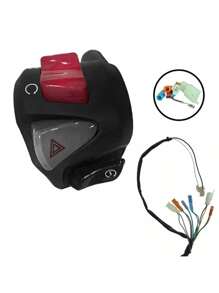 Cb 500 X Model Starter Handle With Titan 160 Fan 160 Titan 150 Fan 150 Hazard Flasher Fitting - 彩色 - 查看 4