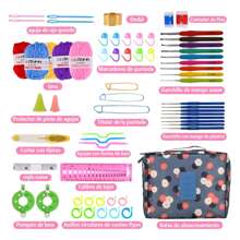 MEFENY Crochet Hooks And Accessories Kit - Multicolor - View 5