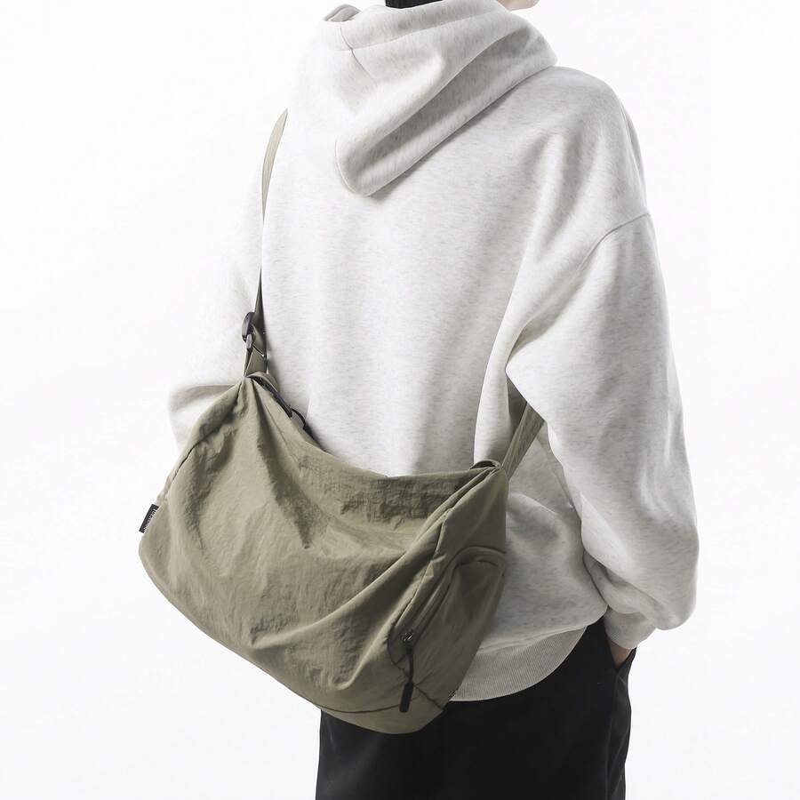 Large Capacity Messenger Bag For Men, Students School Sling Bag