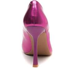 Fashionable Versatile Minimalist Pointed Toe Women Pumps - Hot Pink - View 6