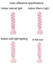 1 sợi tóc nối bằng sợi tổng hợp khổng lồ, 24 inch, tóc tết hộp móc, tóc tết bằng sợi tổng hợp (hơn 40 màu), tóc dài bện bằng sợi tổng hợp Ombre, tóc nối tự nhiên bện theo phong cách châu Phi, tóc nối bằng sợi tổng hợp chịu nhiệt độ cao cho nữ, tóc nối bằng sợi tổng hợp 100g - Nhiều màu - Xem 11