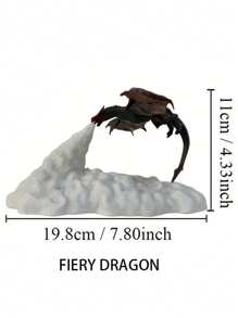 1 件 3D 火龙夜灯装饰 3D 印花火箭/火龙氛围灯装饰艺术风格 USB 充电台灯纯色幻想主题饰面适用于桌面装饰酒吧氛围游戏厅装饰卧室居家大堂等 - 彩色 - 查看 15