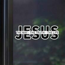 1 件乙烯基贴花汽车贴纸，7*2.24 英寸，适用于汽车、摩托车、光滑表面装饰贴纸 - 黑色 - 查看 8