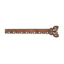 1pc Ginkgo Leaf & Butterfly Metal Bookmark, Flower Pattern Carving Ruler Type Book Aid Perfect Graduation Birthday Gifts For Friends, Family, And Teachers - one-size - View 18
