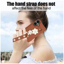 OUKNOEO Ốp lưng điện thoại Ví thời trang cho iPhone 16 Pro Max Túi xách bằng da PU Ốp lưng điện thoại tương thích với iPhone 15 14 13 12 11 Pro XS Max XR 7 Plus 8 Plus SE có in hoa Dây đeo ngắn Đựng thẻ tín dụng Nắp gập có khóa từ - Màu nâu Sô-cô-la - Xem 7