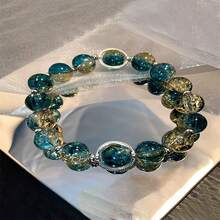 1 GÓI 8MM Hạt ngọc trai thủy tinh màu ombre, Hạt rời hình bông tuyết, Làm quà tặng DIY, Vòng tay, Vòng cổ, Dây điện thoại di động, Phụ kiện trang sức - Nhiều màu - Xem 6