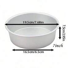 1 pezzo Stampo per torta chiffon antiaderente, multisize, in lega di alluminio, facile da sformare, adatto per raduni in famiglia e con amici