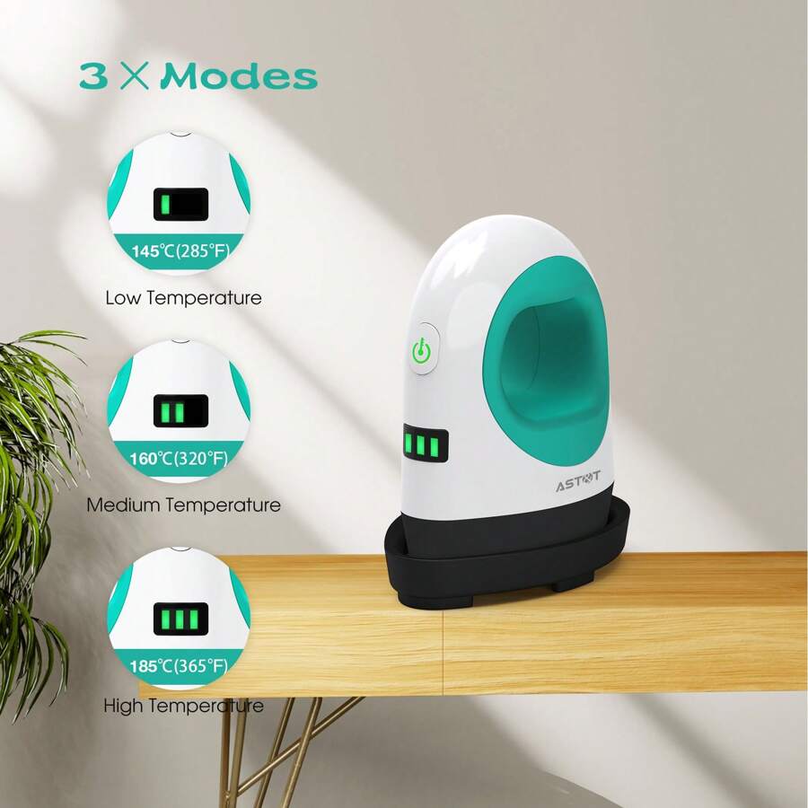 LowMiddleHigh 3 Levels Temperature Setting Heat Press Mini Heat Press