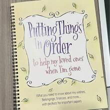 1 quyển sổ tay lập kế hoạch cuối đời cho người lớn có ngăn sắp xếp "Danh sách việc cần làm" có ngăn đựng tài liệu quan trọng, danh sách kiểm tra công việc cần thiết [Phiên bản tiếng Anh] - Nhiều màu - Xem 2