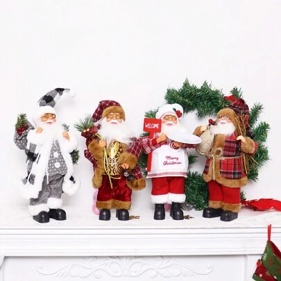 1 件 - 创意圣诞老人风格装饰品、桌面装饰品、圣诞节派对家居场景装饰品
