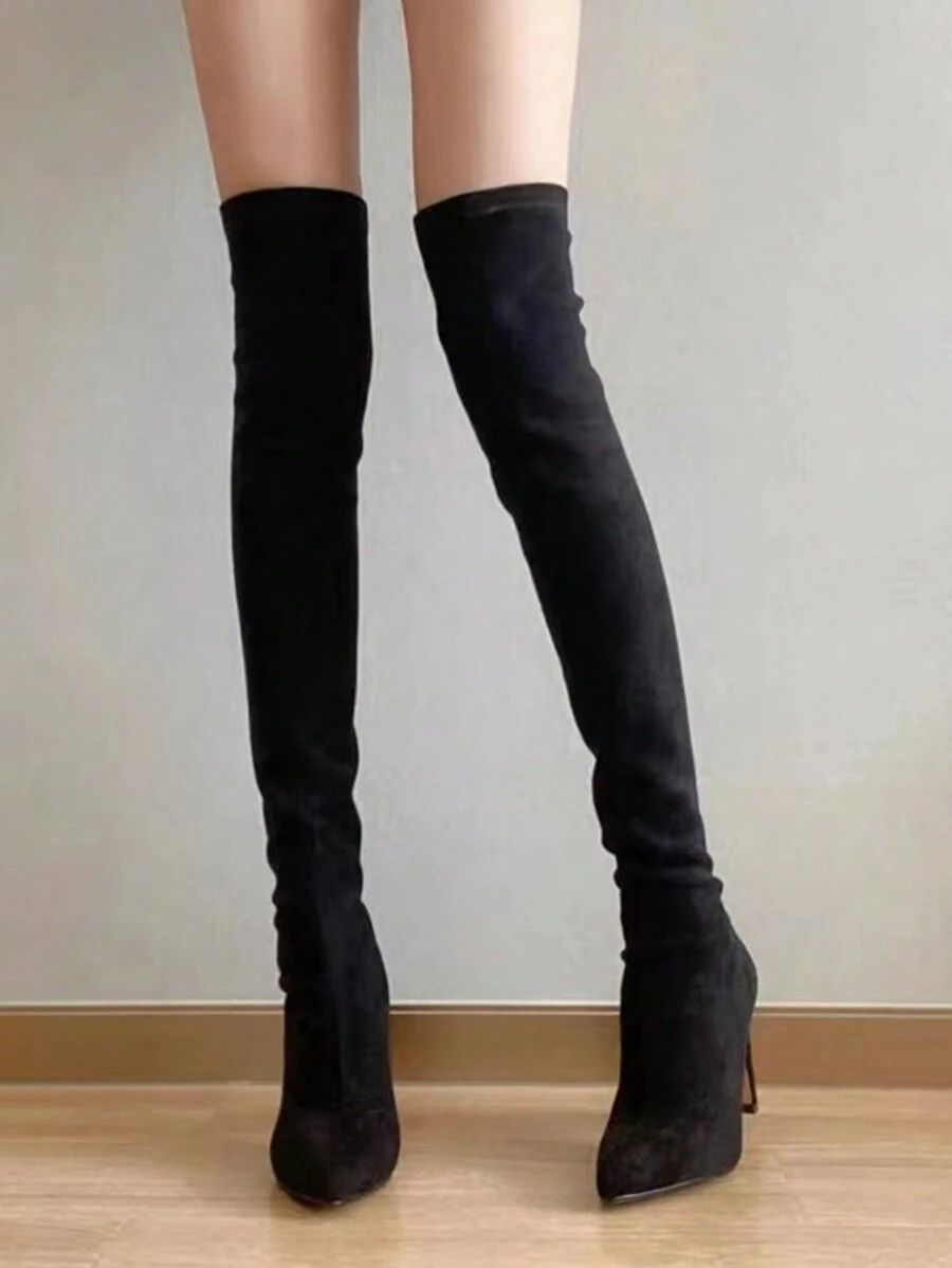 2024 New Thigh High Boots For Women, Influencer Style Extra Long