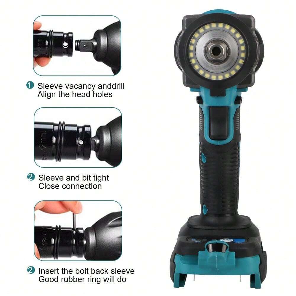 500N Electric Impact Wrench Super Power Mechanical Maintenance Tools