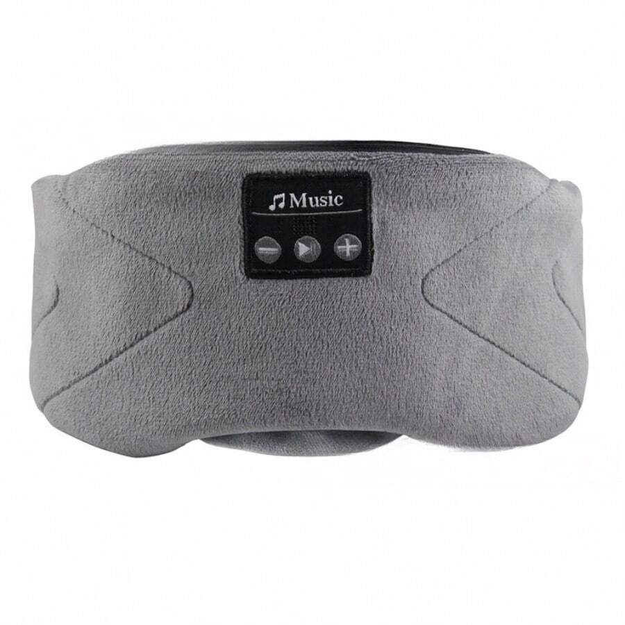 Bluetooth Sleep Eye Mask Bluetooth Music Eye Mask BuiltIn 24 White