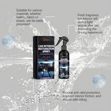 4pcs Automotive Interior Refurbishment Agent Cleaning, Decontamination, Protection Material Waterproof, Anti Fouling, Interior Polishing And Renewal - 彩色 - 查看 8