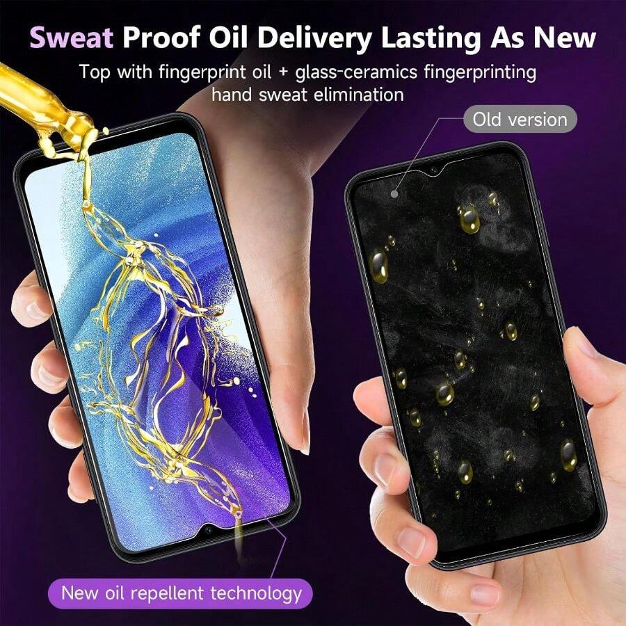 2+2 Packs Galaxy A15 5G Privacy Screen Protector With Camera Lens