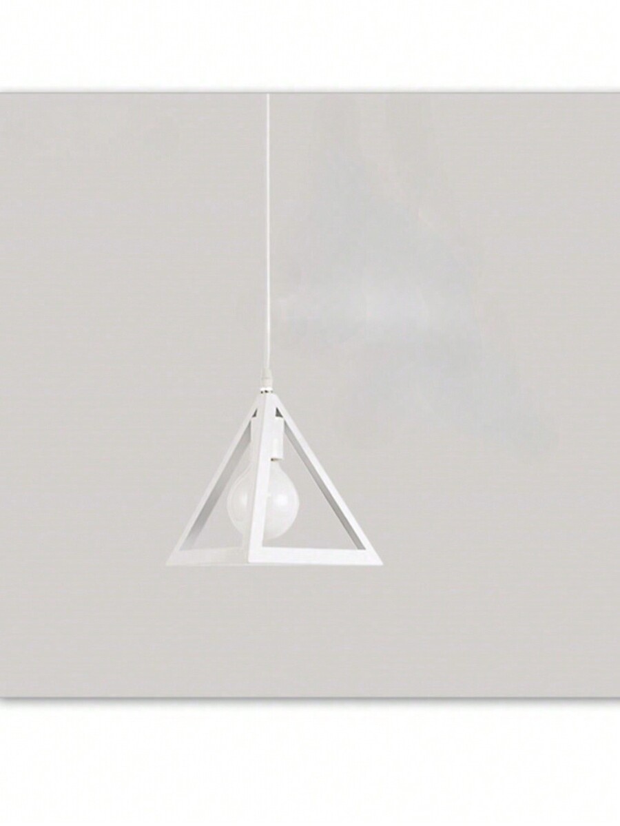 220V Nordic Minimalist Iron Triangle Pendant Light, Creative