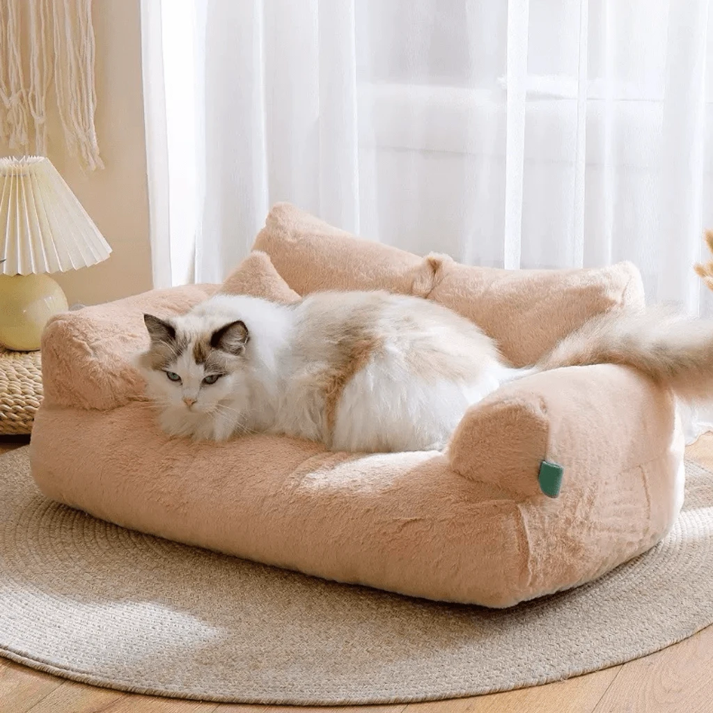1pc Soft And Comfortable For All Seasons Pet Sofa Cat Sofa Dog Sofa Cat