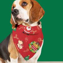 Pet Christmas All-Over Print Bandana, Pet Accessories