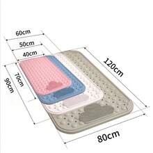 防滑浴室垫 浴室地垫 家用脚垫 地垫 防滑垫 淋浴房防摔垫 浴室吸盘 云形 - 多色 - 查看 8