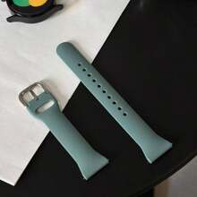 1pc Slim Band Compatible With Samsung Galaxy Watch 6 Band/Galaxy Watch 7 Band/Galaxy Watch 5 4 Band, Galaxy Watch 6 4 Classic/5 Pro/Watch 3/Active 2 Band, 20mm Silicone Sport Strap Women Men