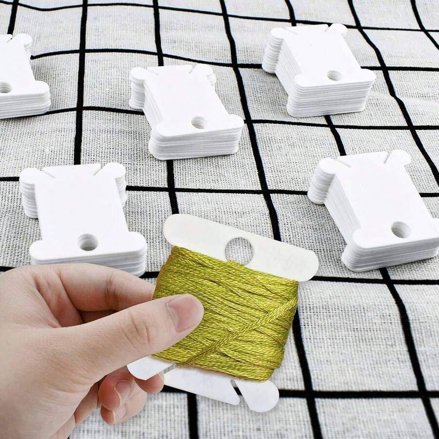 220pcs Spool Of Dental Floss, Spool Of Sewing Thread, Winding Board