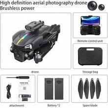 C15S, Dron, Evitación inteligente de obstáculos, Motor sin escobillas, Fotografía aérea de alta definición, Cuadricóptero, Plegable, Aeronave controlada por control remoto, Colores de accesorios aleatorios - multicolor - Ver 16