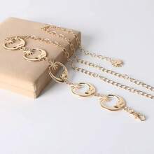 Belts Chain Women Metal Fashion Bloggers Women's Fashion Nightclub Party 2024 Summer - 金色 - 查看 6