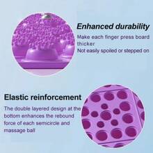 1 tấm thảm massage chân, dùng để massage chân và tay, máy massage không dùng điện, dùng để giảm đau và thư giãn cơ, miếng đệm dày giảm đau, thích hợp sử dụng tại nhà và văn phòng - Lựa chọn làm quà tặng lý tưởng! - Nhiều màu - Xem 7