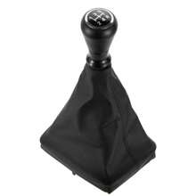 5 Speed Gear Shift Knob Shifter Lever Handball Stick Gaiter Boot Cover For Peugeot 206 207 High-Quality Car Interior Accessories