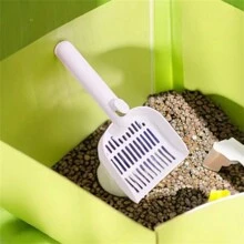 1 chiếc xẻng xúc thức ăn cho mèo | Xẻng xúc hộp đựng thức ăn cho mèo | Xẻng xúc rỗng dày Xẻng xúc thức ăn cho mèo | Xẻng xúc thức ăn cho mèo Xẻng xúc thức ăn cho mèo Công thái học dành cho cửa hàng thú cưng Phòng khách Chủ vật nuôi Bệnh viện thú y - trắng - Xem 9