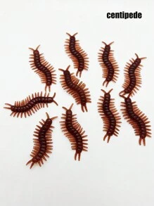 30pcs Realistic Fake Insect Set, Plastic, Battery-Free - Perfect For Pranks, April Fools, Party Favors - Includes Cockroach, Spider, Ant, Centipede, Scorpion, Bat, Lizard - Multicolor - View 7