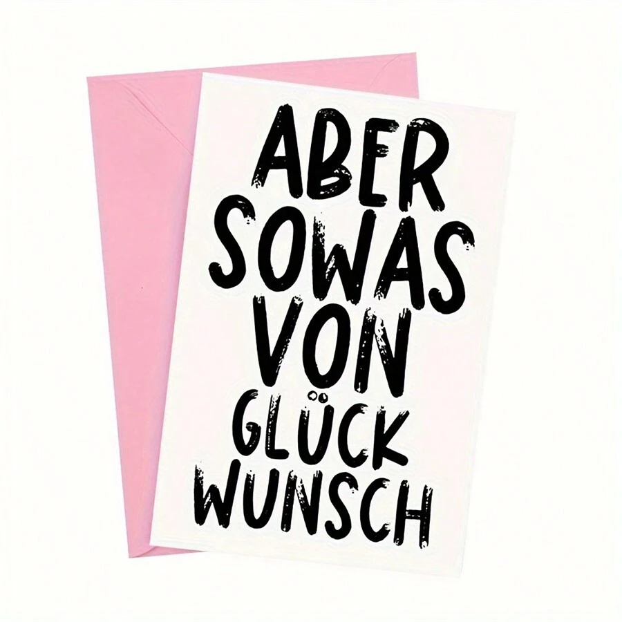 1 Thẻ Chúc Mừng Sinh Nhật, Thẻ Chúc Mừng Sinh Nhật Có Phong Bì - Hoàn Hảo Cho Bạn Bè, Mọi Dịp - nhiều màu - Xem 1