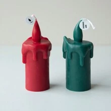 Teardrop Flame DIY Handmade Scented Plaster Multifunctional Silicone Mold - White - View 5