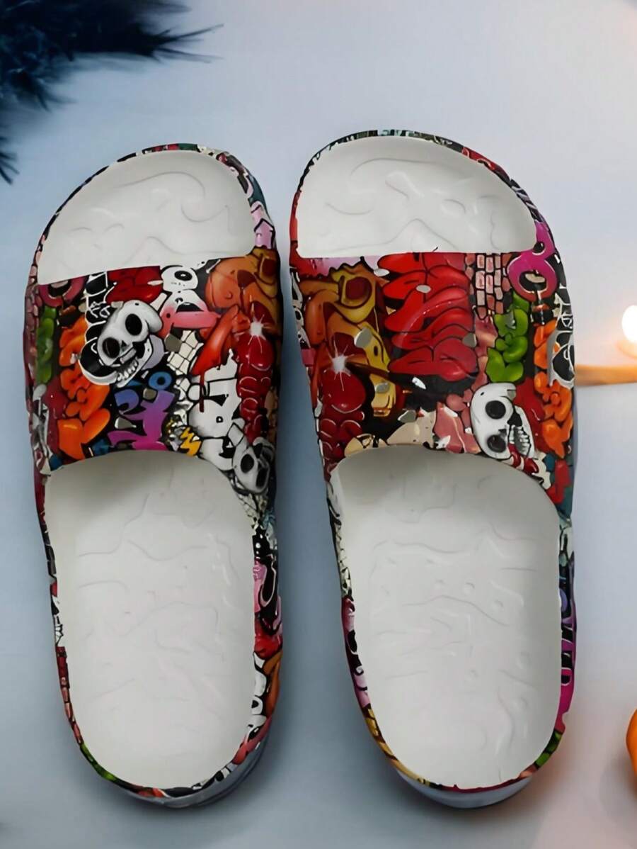 Women's Halloween Bone/Ghost/Skull/Pumpkin/Spider Printed Indoor