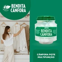 Bendita Canfora Tablete Pote com 200 un 0,75G - Branco - Visão 3