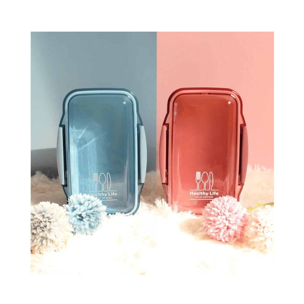 Jacki Design Fitness Food Preserves 2Tier Lunch Box With Dividers BPA