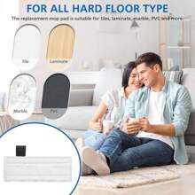 4/6/8/10 Mikrofaser Bodentücher und Mikrofaser Handgriff Überzüge