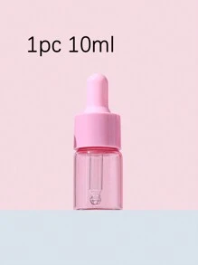 1 Peça/3 Peças Frascos Conta-Gotas de Vidro Rosa 5ml 10ml 15ml 20ml, Tampa de Macaron, Soro, Óleo Essencial de Perfume, Mini Portátil Viagem, Conta-Gotas Ocular, Frascos de Vidro Recarregáveis