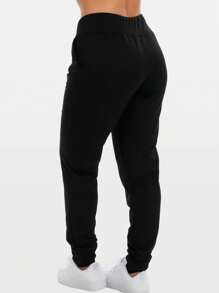 Kit 2 Ribbed Jogger Pants With Pocket For Women - 彩色 - 查看 2