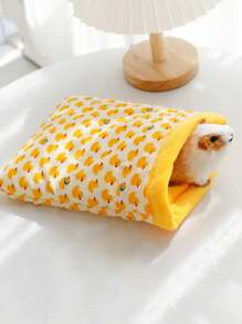 Thermal Lined Hamster Sleeping Bag Nest, Multicolor - Multicolor - View 5